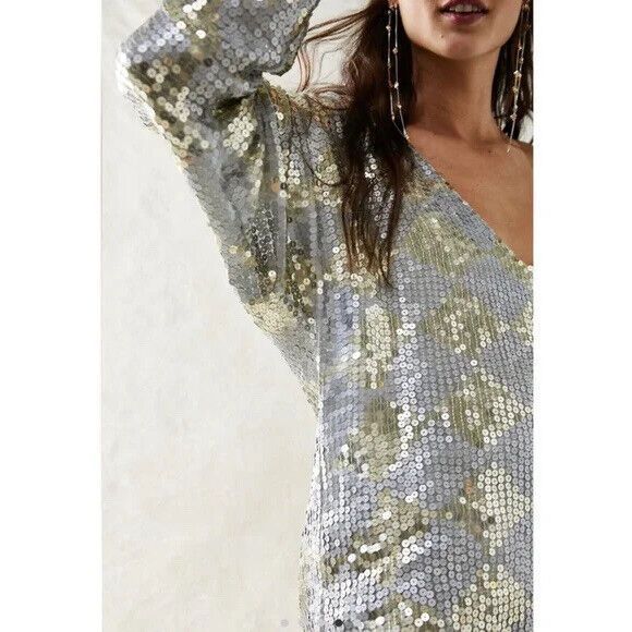 New Free People Jen's Pirate Booty Checkered Boombox Mini Dress Size Xs/s - Picture 4 of 8